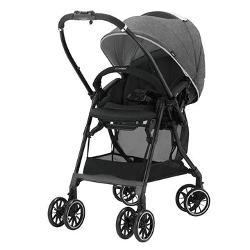 コンビ スゴカルα Light エッグショック AX フェザーグレー(GL) ライトモデル ベビーカー スゴカルアルファ 軽量4.8kg メッシュ エアスルーシート オート4キャス ハイシート55cm 大きなサンシェードα【3年保証対象品】【送料無料 沖縄・一部地域を除く】